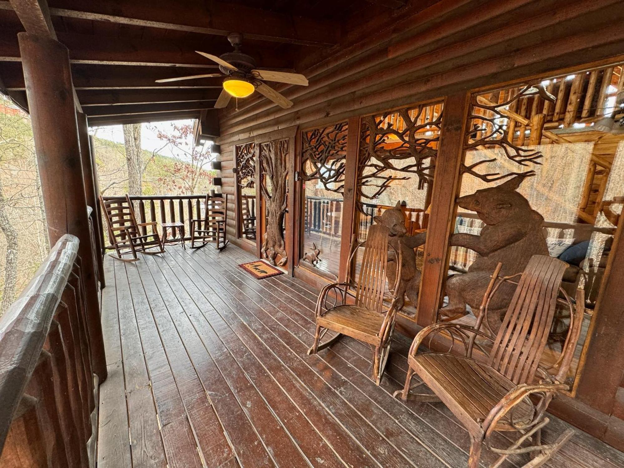 Smoky Paws - Exceptional Cabin, Stunning Mountain Views, Hot Tub, Tranquil, Gigabit Internet, Free L2 Ev Пиджен-Фордж Экстерьер фото